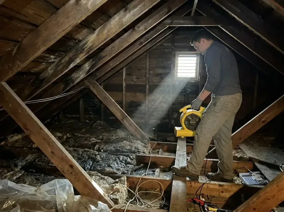 attic-water-damage-drying-proc-007 — frequently asked questions, Emergency Water Extraction & 24/7 Flood Response in Boynton…